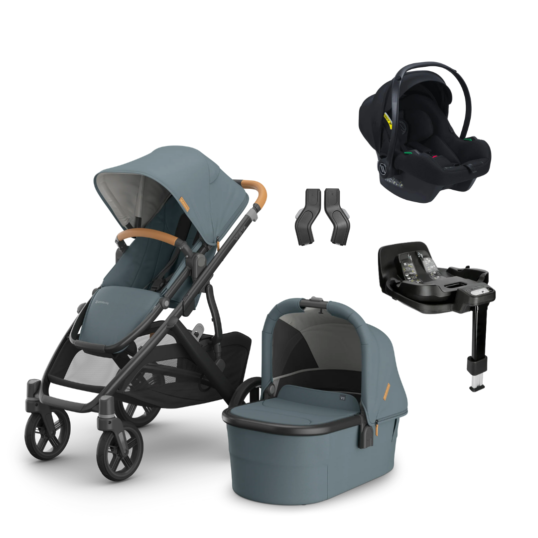 UPPAbaby Vista V3 Pushchair Bundle with Avionaut Cosmo Smart Travel System