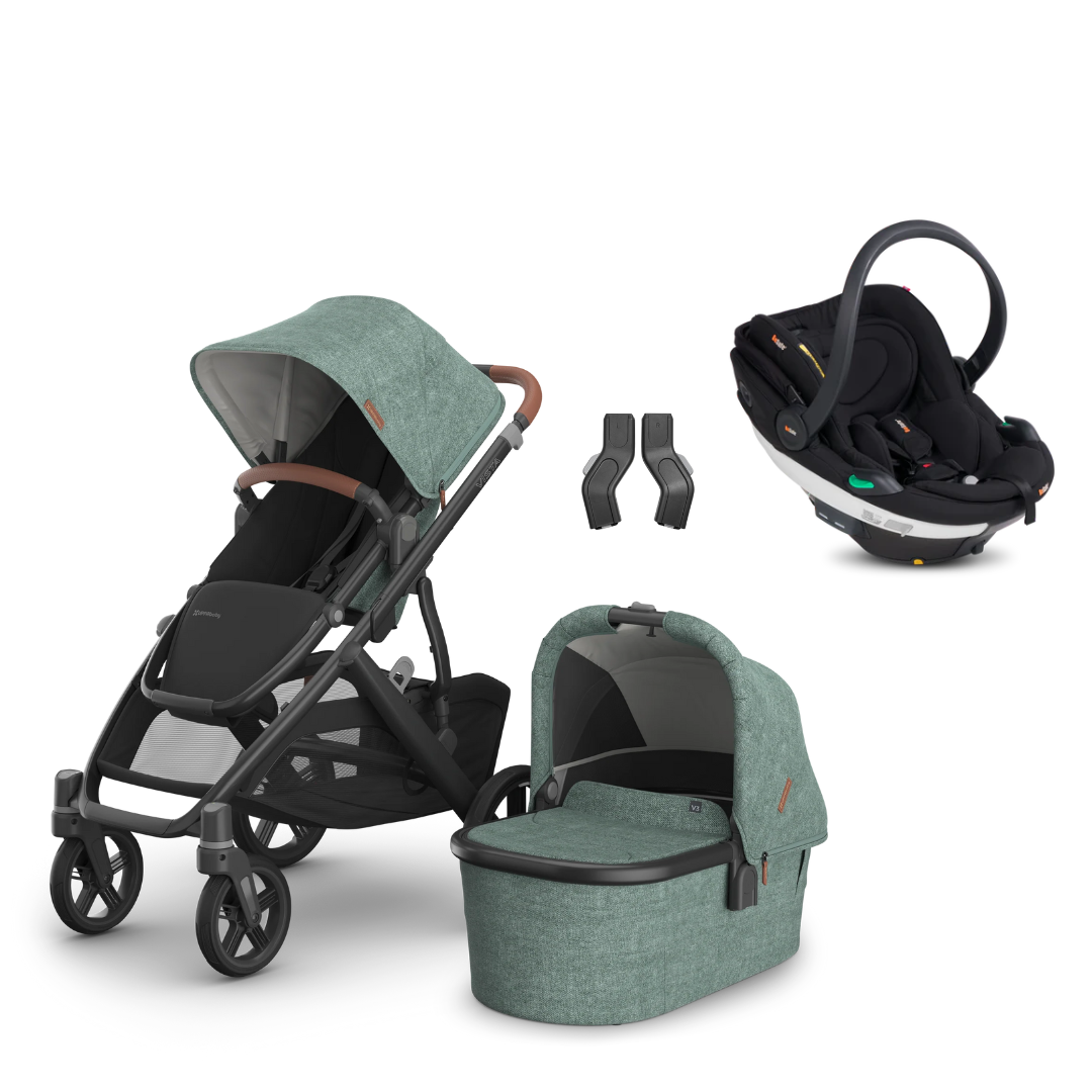 UPPAbaby Vista V3 Bundle with BeSafe Go Beyond Travel System