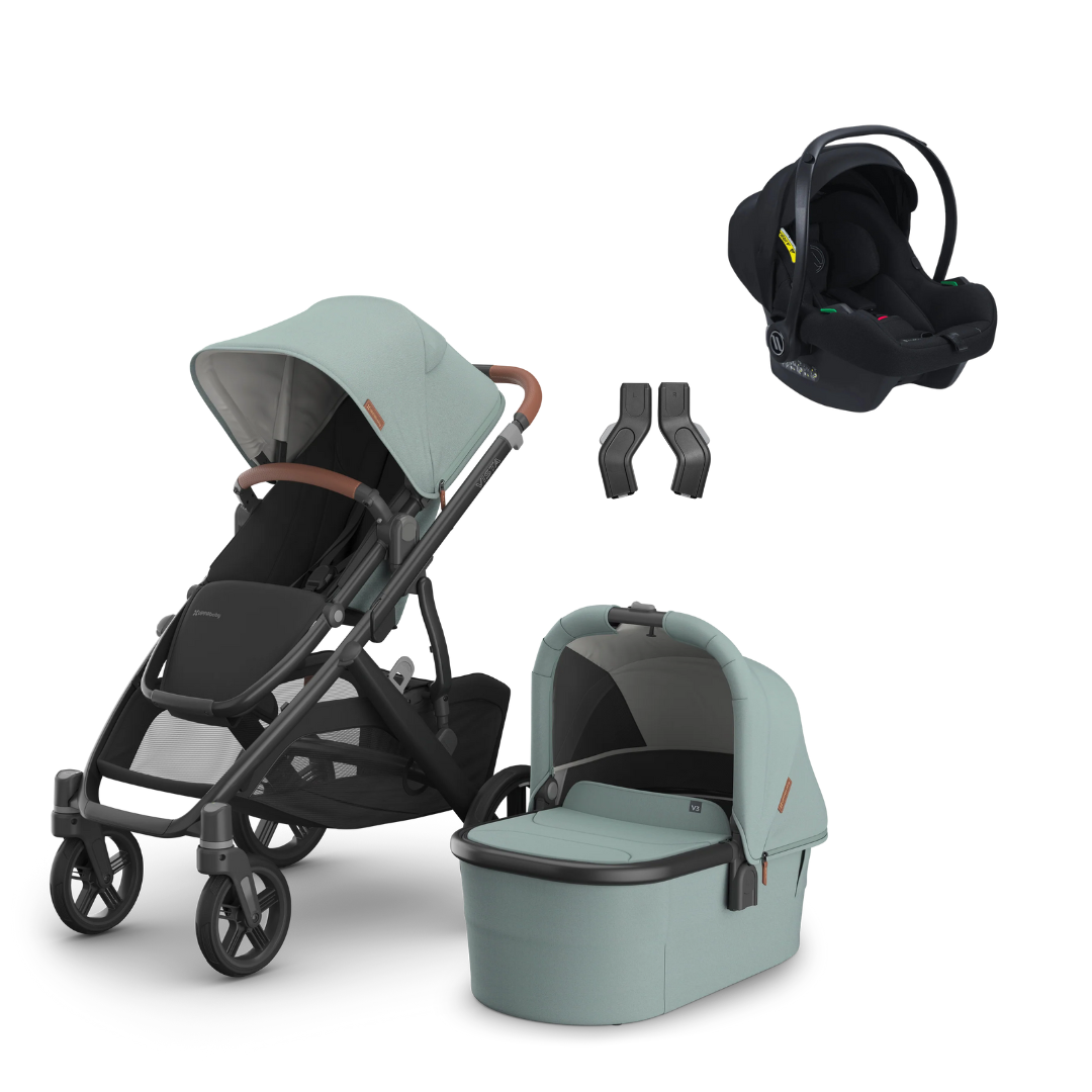UPPAbaby Vista V3 Pushchair Bundle with Avionaut Cosmo Smart Travel System