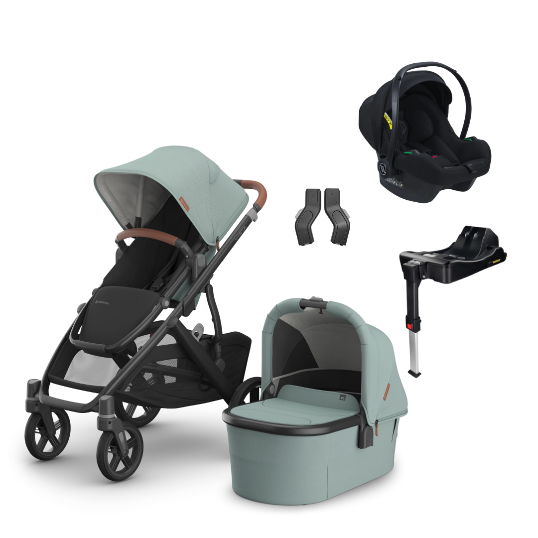 UPPAbaby Vista V3 Pushchair Bundle with Avionaut Cosmo Smart Travel System