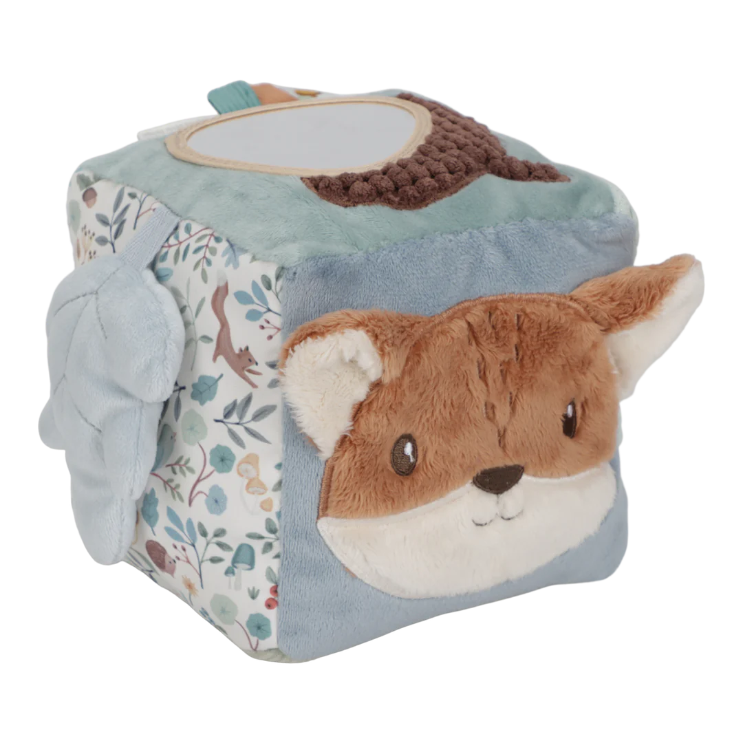 Little Dutch Soft Activity Cube Forest Friends image 0