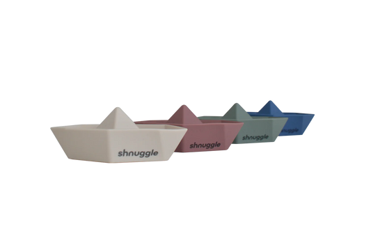 Shnuggle Stack 'n' Sail Bath Boats image 1