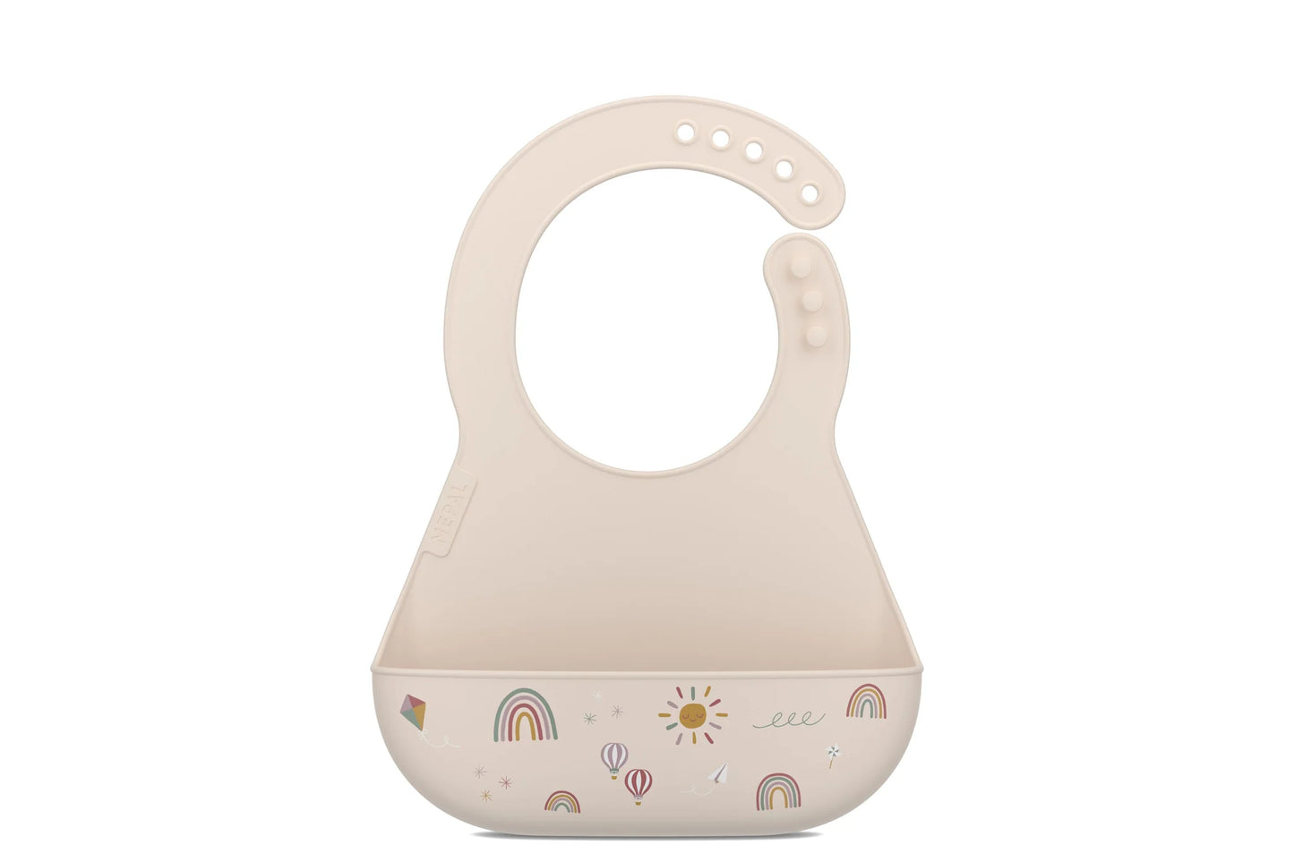Little Dutch x Mepal Bib Mio - Sunshine & Rainbow