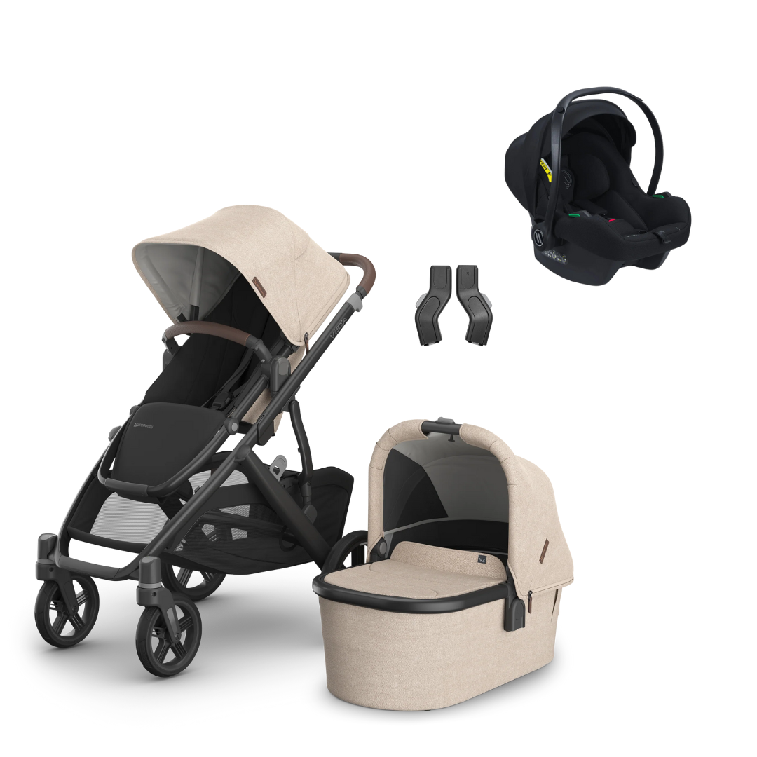 UPPAbaby Vista V3 Pushchair Bundle with Avionaut Cosmo Smart Travel System
