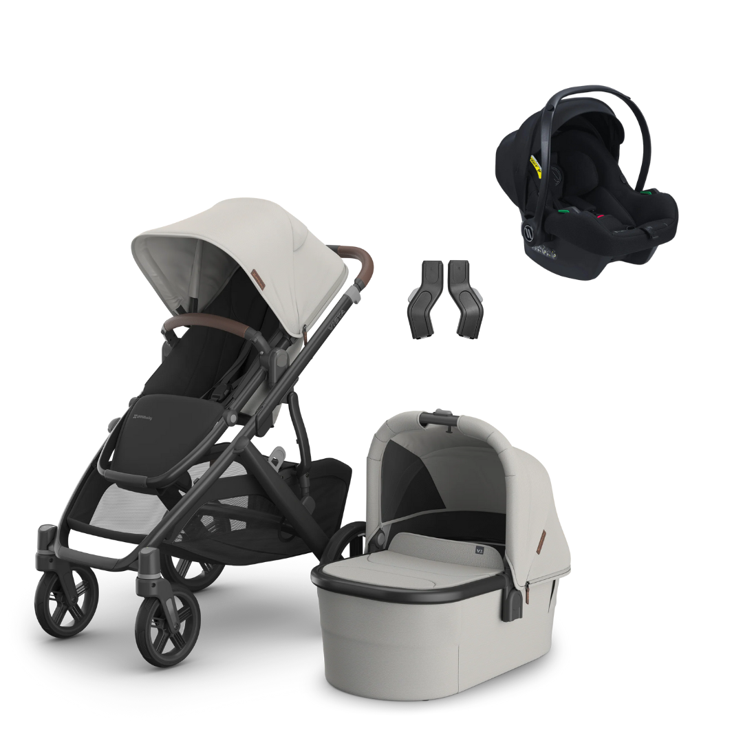 UPPAbaby Vista V3 Pushchair Bundle with Avionaut Cosmo Smart Travel System