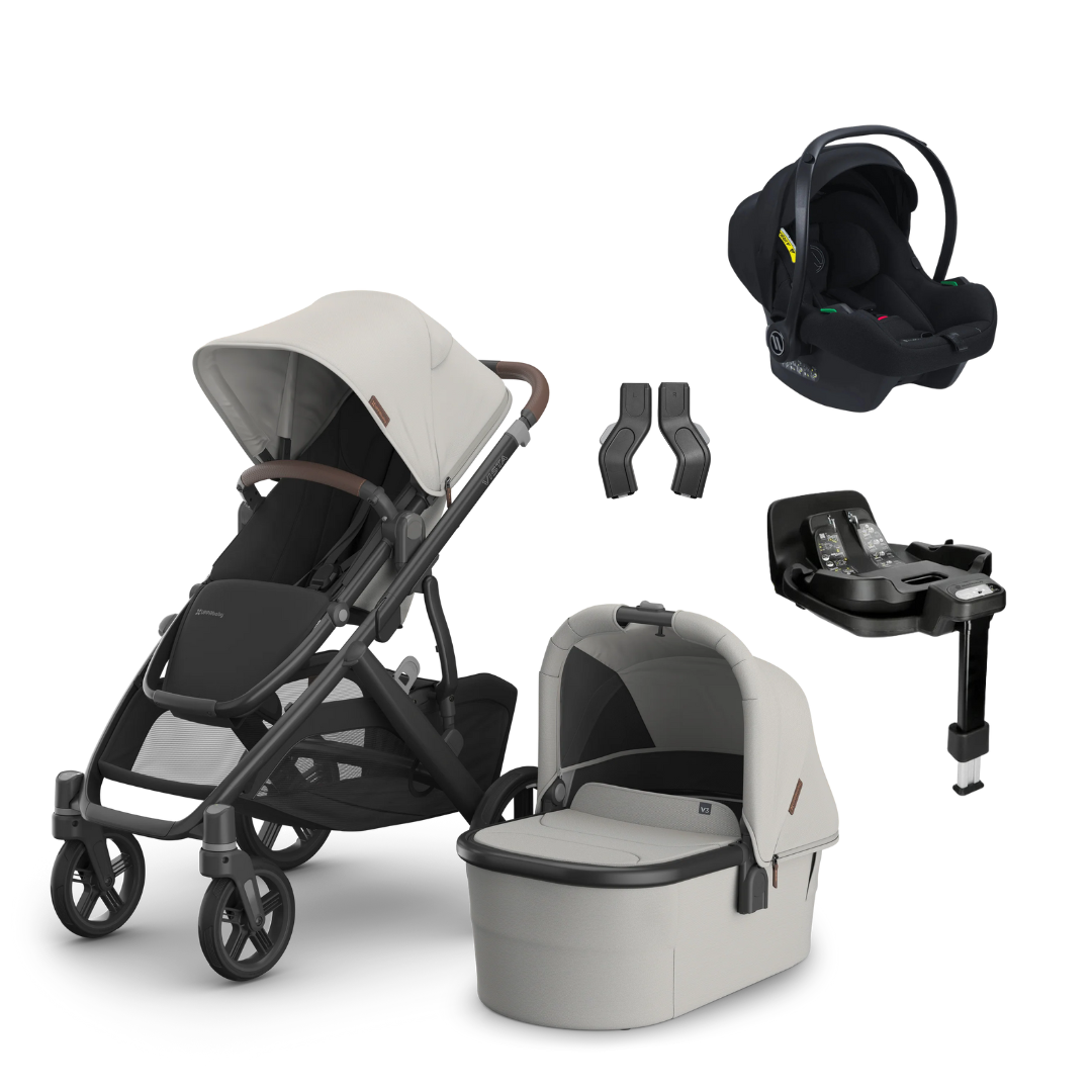 UPPAbaby Vista V3 Pushchair Bundle with Avionaut Cosmo Smart Travel System