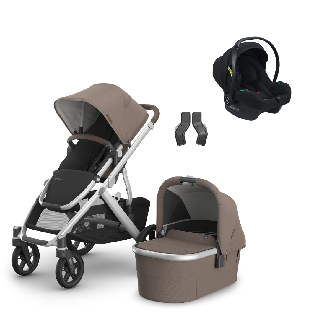 UPPAbaby Vista V3 Pushchair Bundle with Avionaut Cosmo Smart Travel System