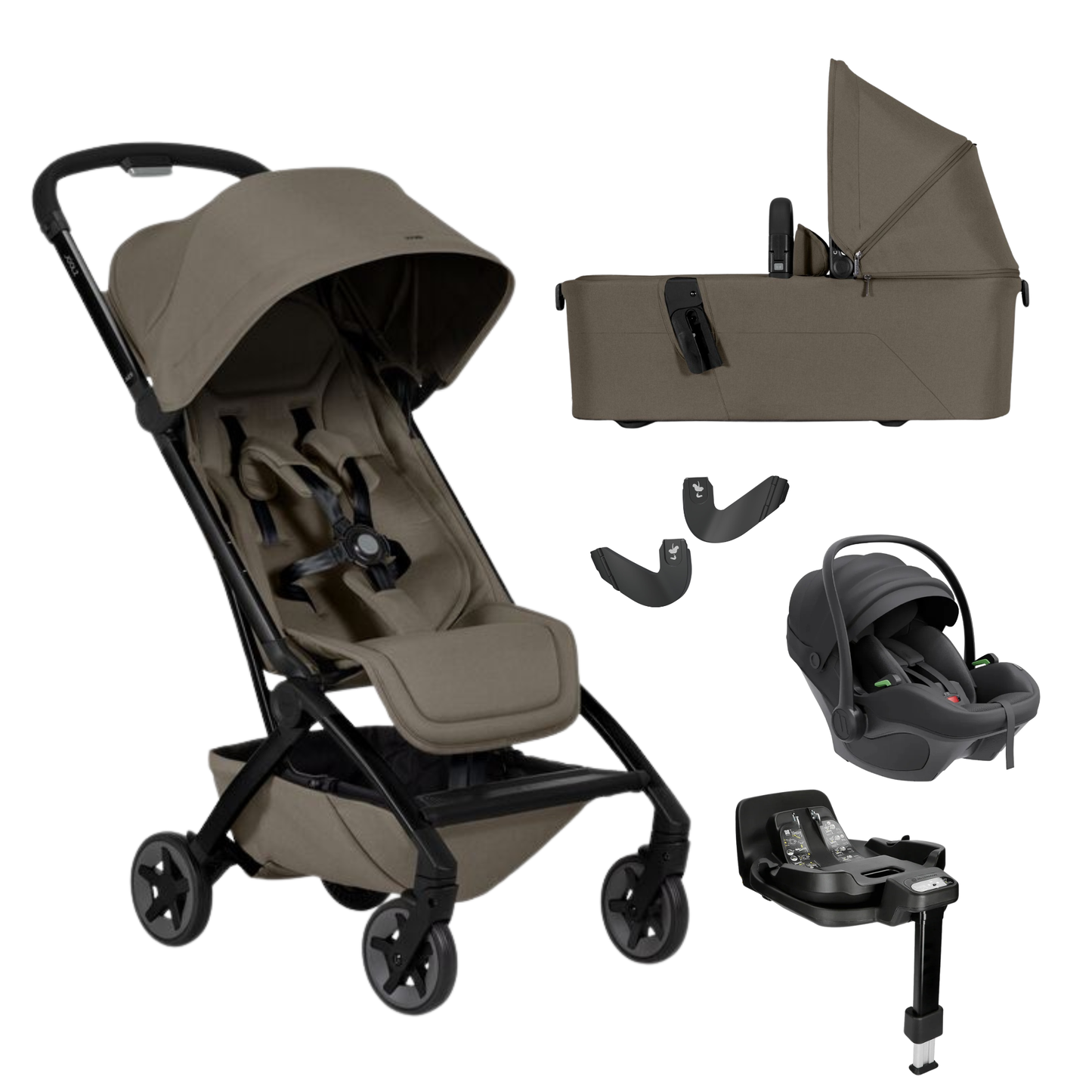 Joolz Aer 2 + Carrycot Bundle with Avionaut Pixel 3 Travel System