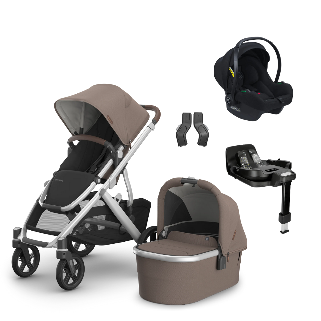 UPPAbaby Vista V3 Pushchair Bundle with Avionaut Cosmo Smart Travel System