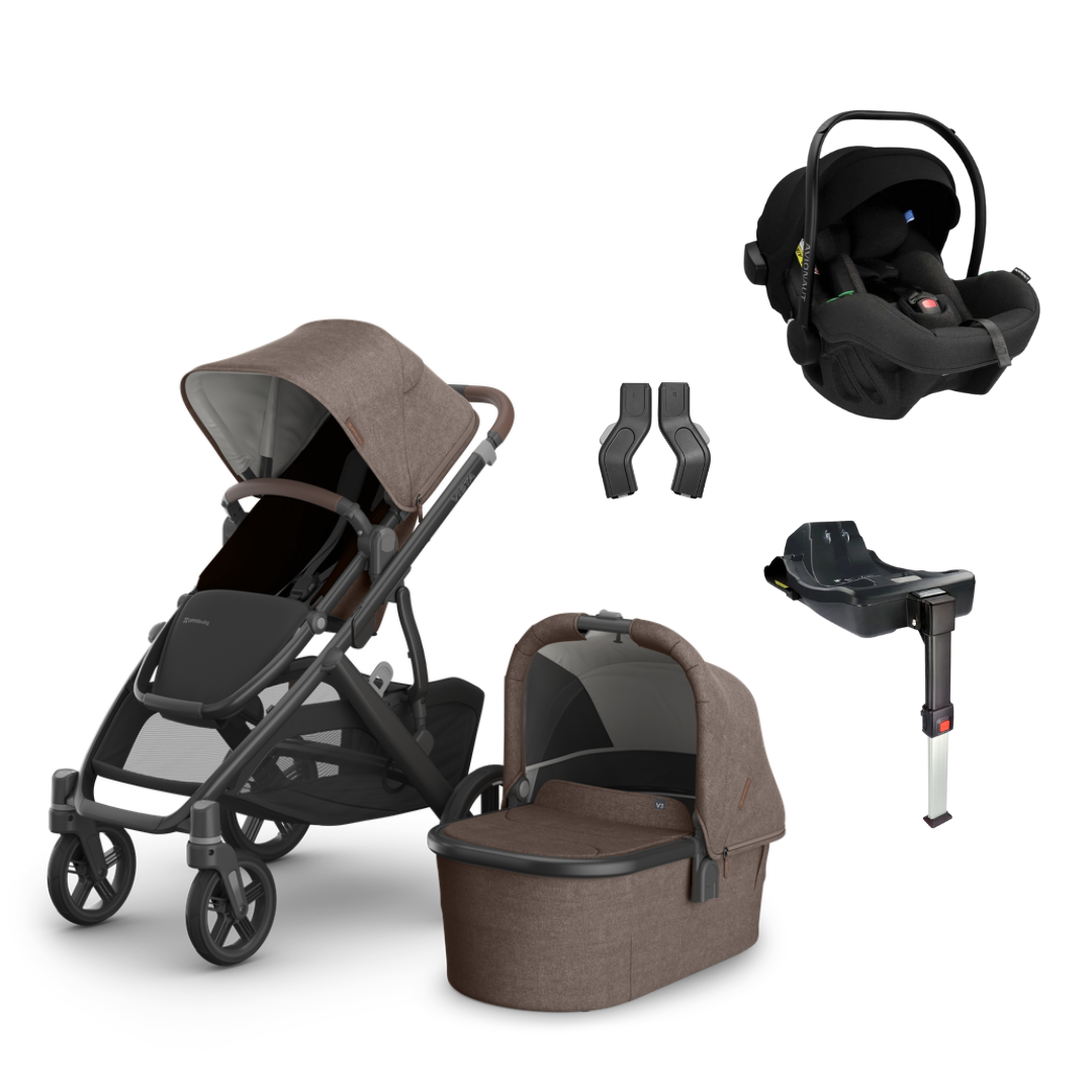 UPPAbaby Vista V3 Pushchair with Avionaut Pixel Pro Travel System