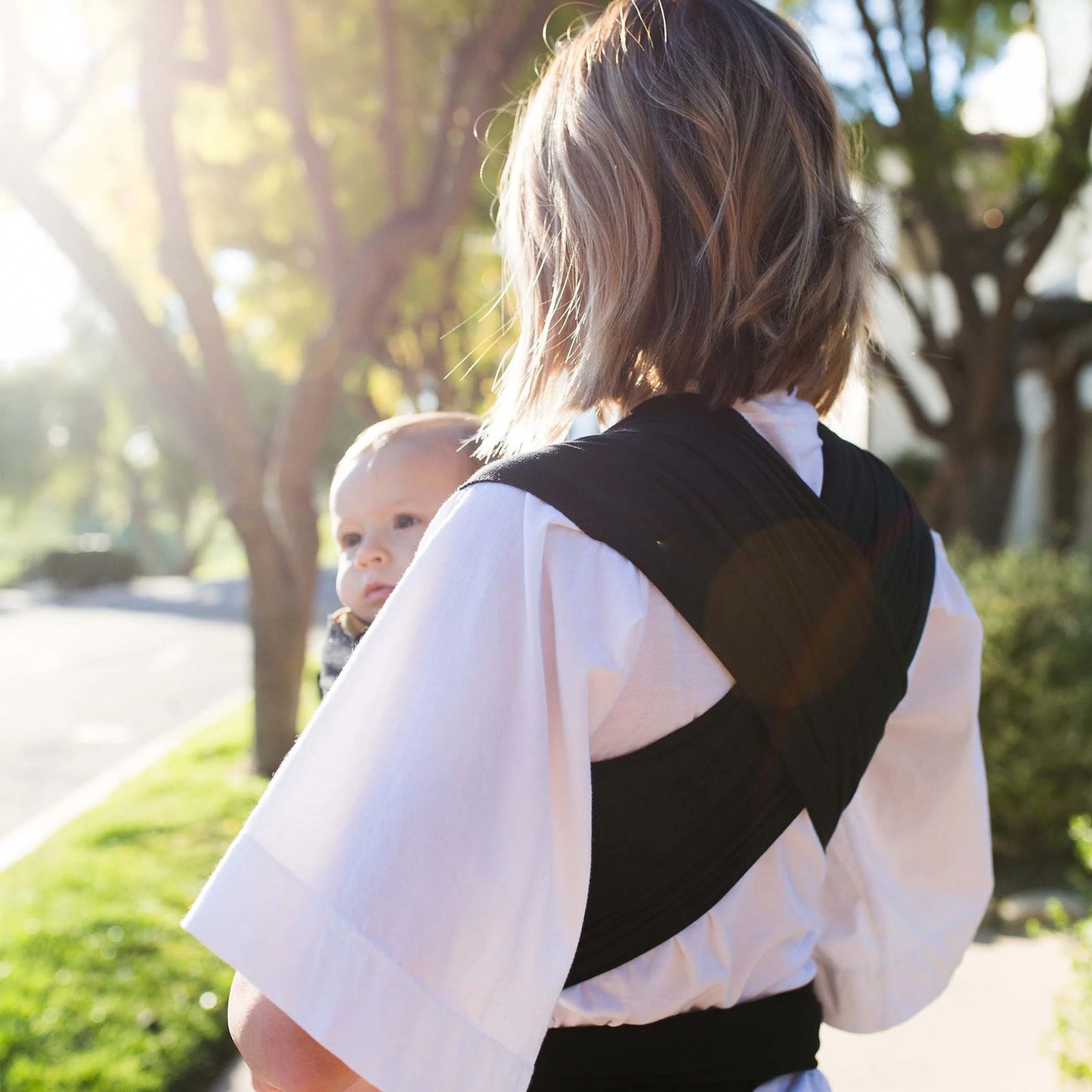 Moby Classic Wrap Baby Carrier - Black