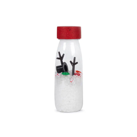 Petit Boum Sensory Bottle Christmas Snowman image 1
