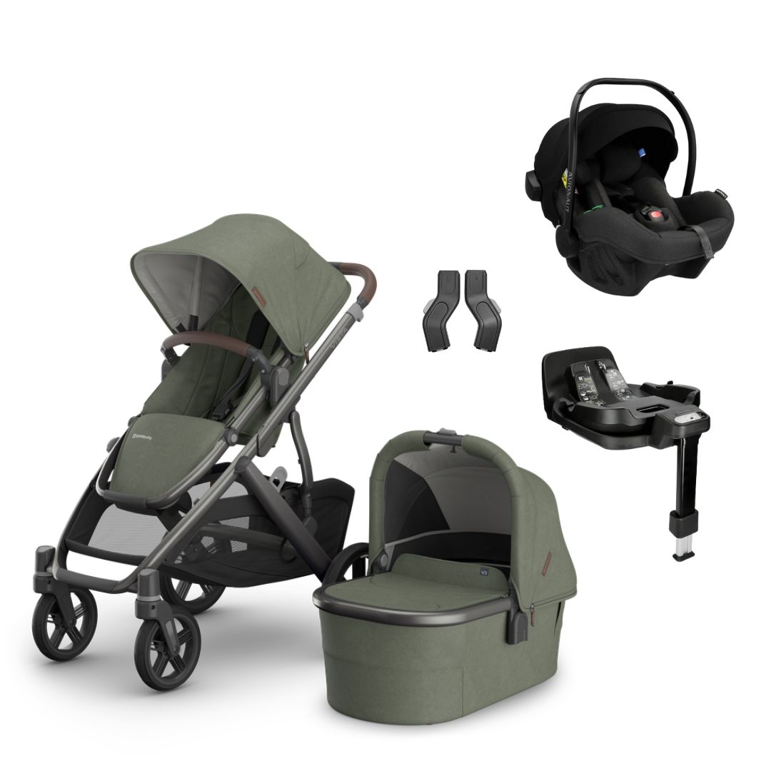 UPPAbaby Vista V3 Pushchair with Avionaut Pixel Pro Travel System