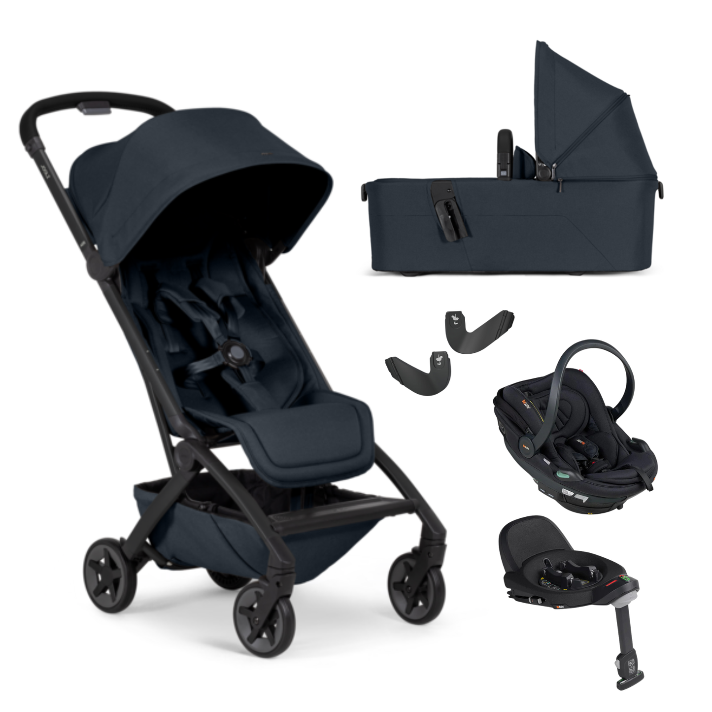 Joolz Aer 2 + Carrycot with BeSafe Go Beyond 2 Travel System
