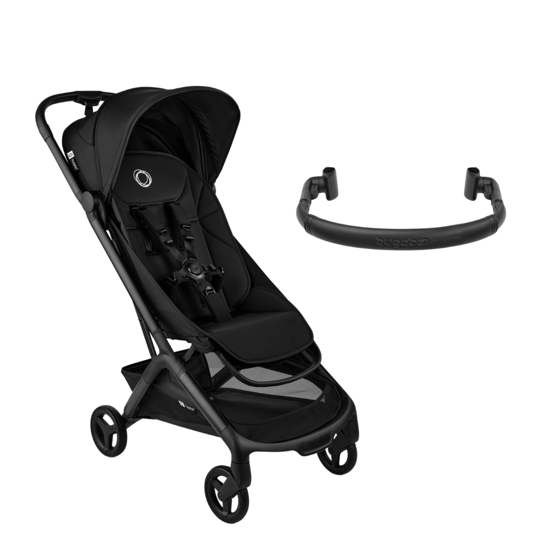 Bugaboo Butterfly 2 Pushchair with Bumper Bar - Heritage Black
