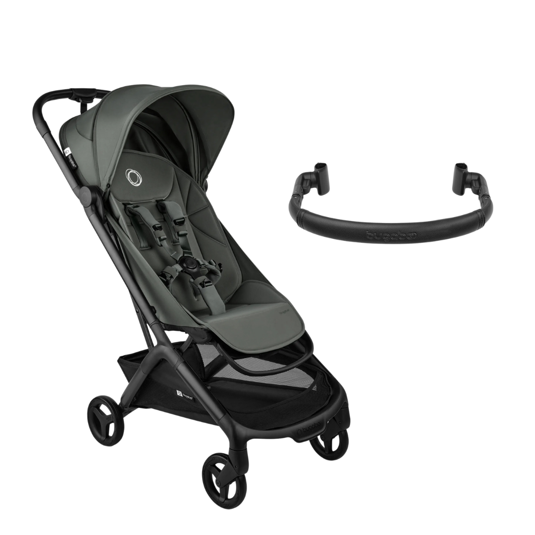 Bugaboo Butterfly 2 Pushchair with Bumper Bar - Forest Green