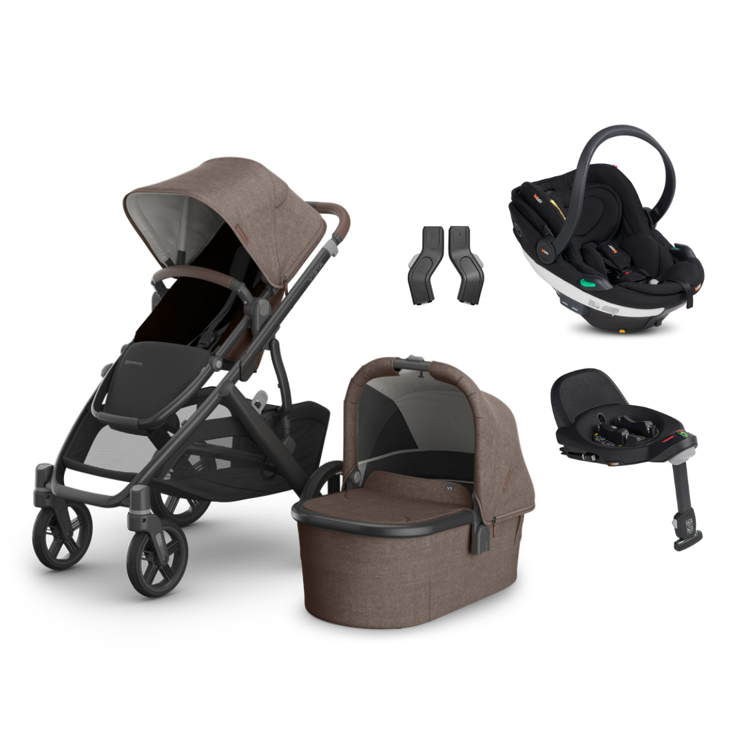 UPPAbaby Vista V3 Bundle with BeSafe Go Beyond Travel System