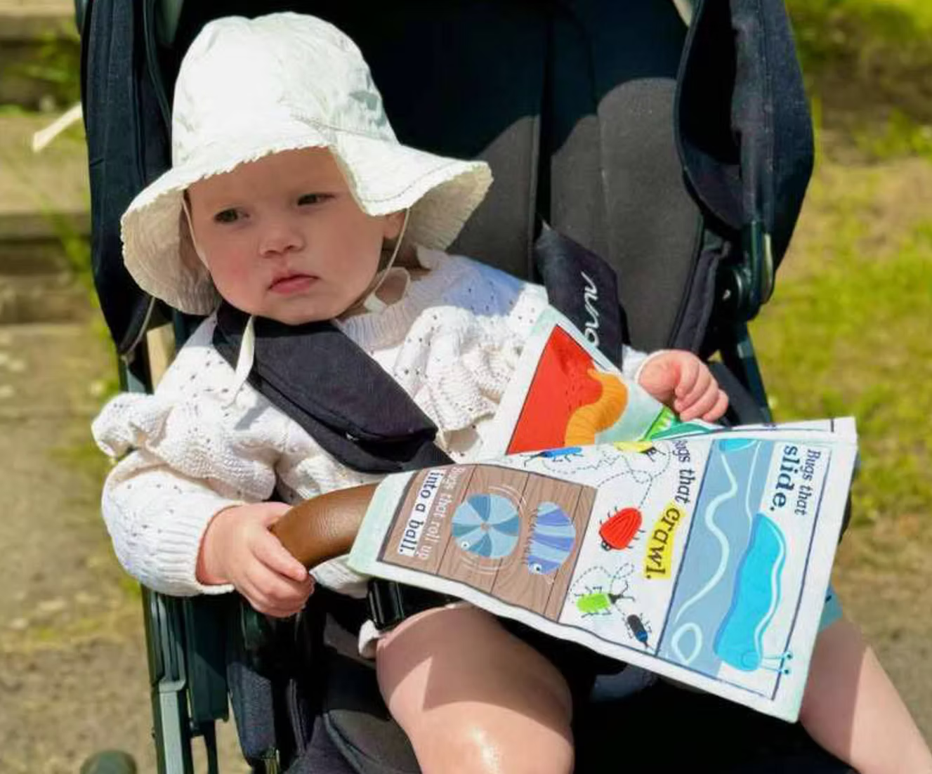Jo & Nick's Nursery Times Crinkly Newspaper Book - Bugs