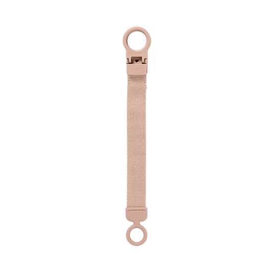 BIBS Dummy Clip Loop - Blush