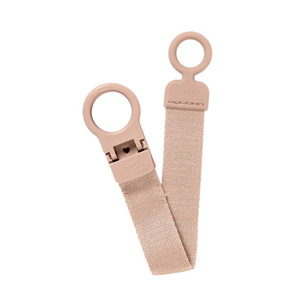 BIBS Dummy Clip Loop - Blush