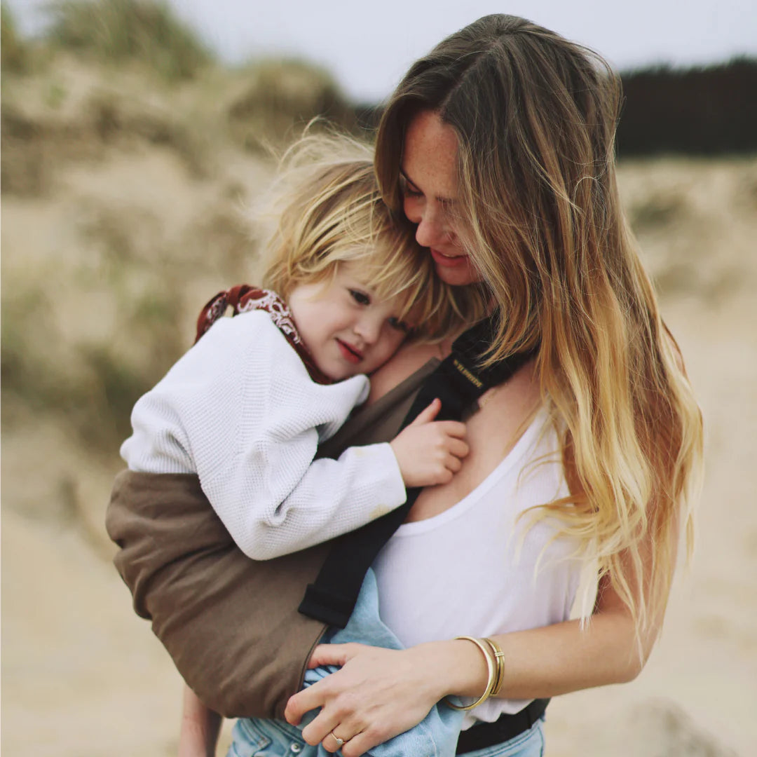 Wildride Toddler Carrier - Brown Linen
