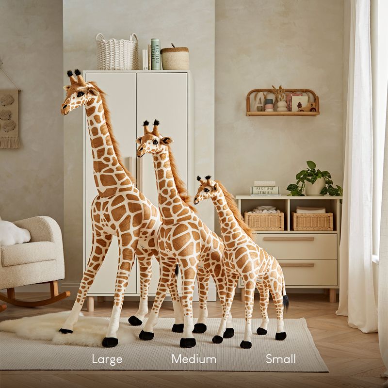 CuddleCo Medium Standing Giraffe Stuffed Animal