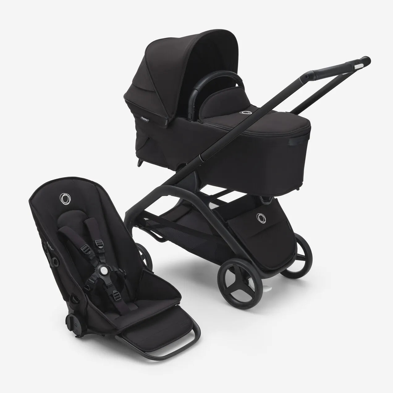 Bugaboo Dragonfly Pushchair with Avionaut Cosmo Smart 2.0 Travel System