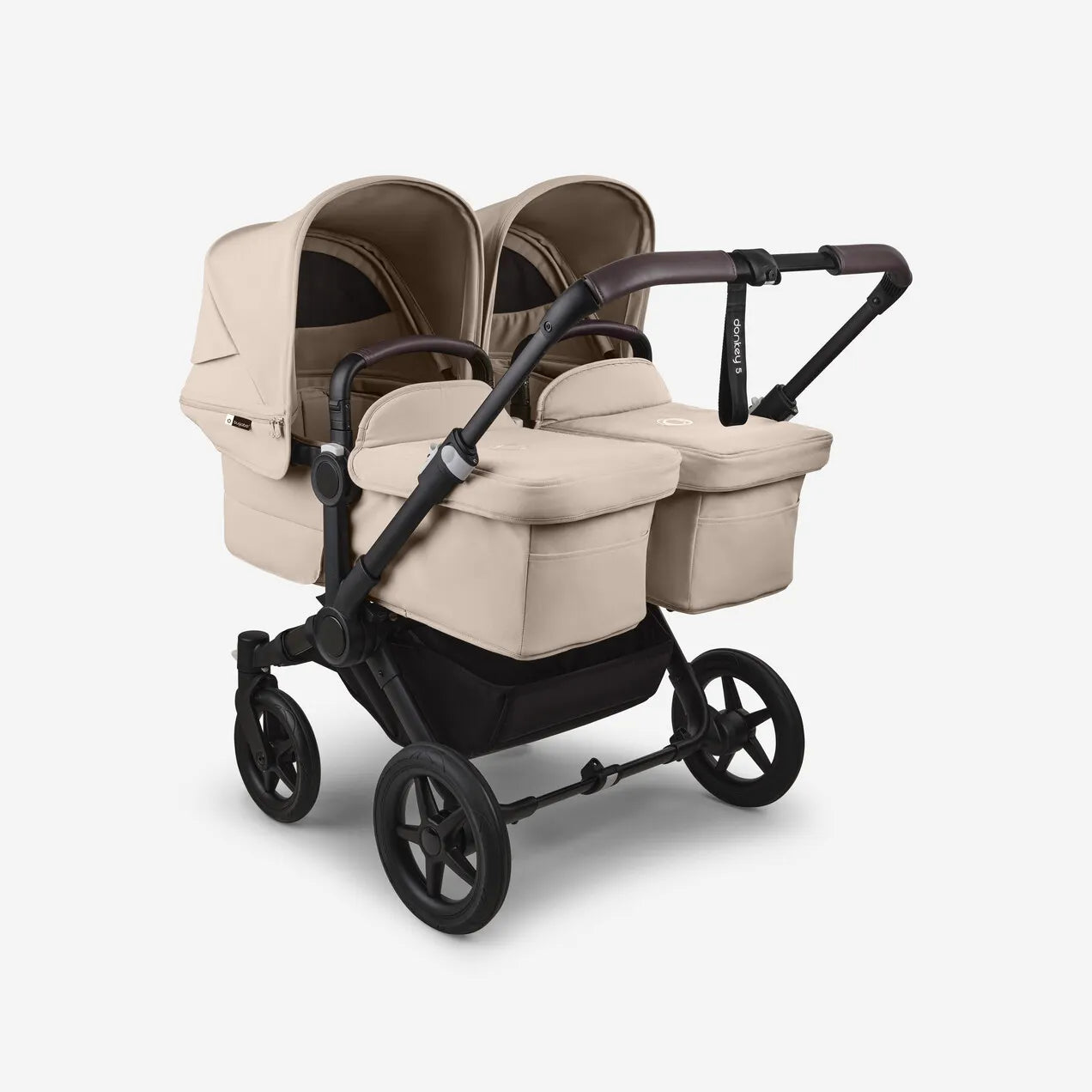 Bugaboo Donkey 5 Twin Pushchair with 2 Avionaut Cosmo Smart Travel System