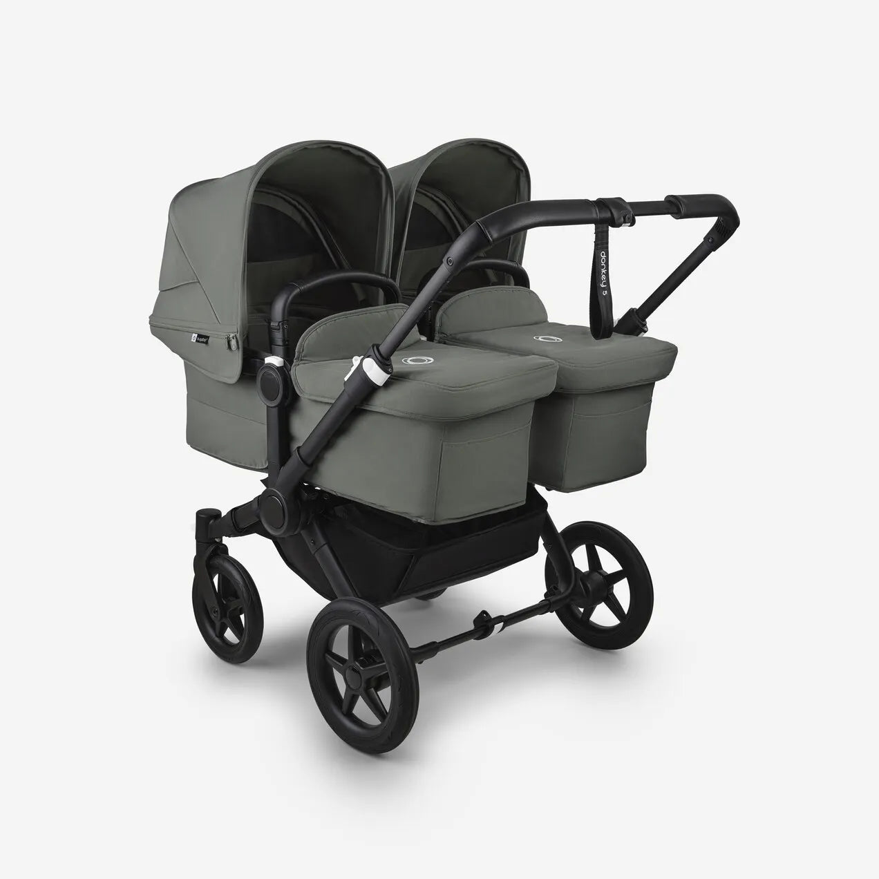Bugaboo Donkey 5 Twin Pushchair with 2 Avionaut Cosmo Smart Travel System