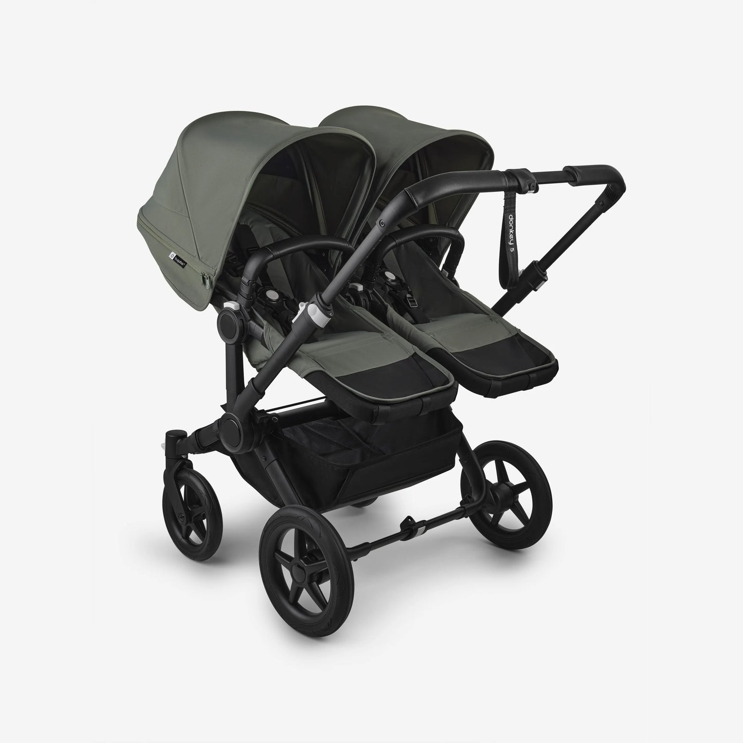 Bugaboo Donkey 5 Twin Pushchair with 2 Avionaut Cosmo Smart Travel System