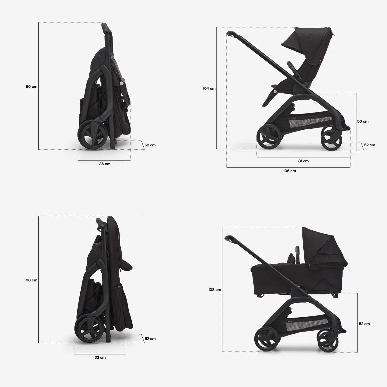 Bugaboo Dragonfly Complete Pushchair Bundle