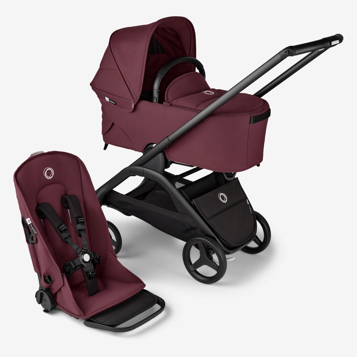 Bugaboo Dragonfly Pushchair with Avionaut Cosmo Smart 2.0 Travel System