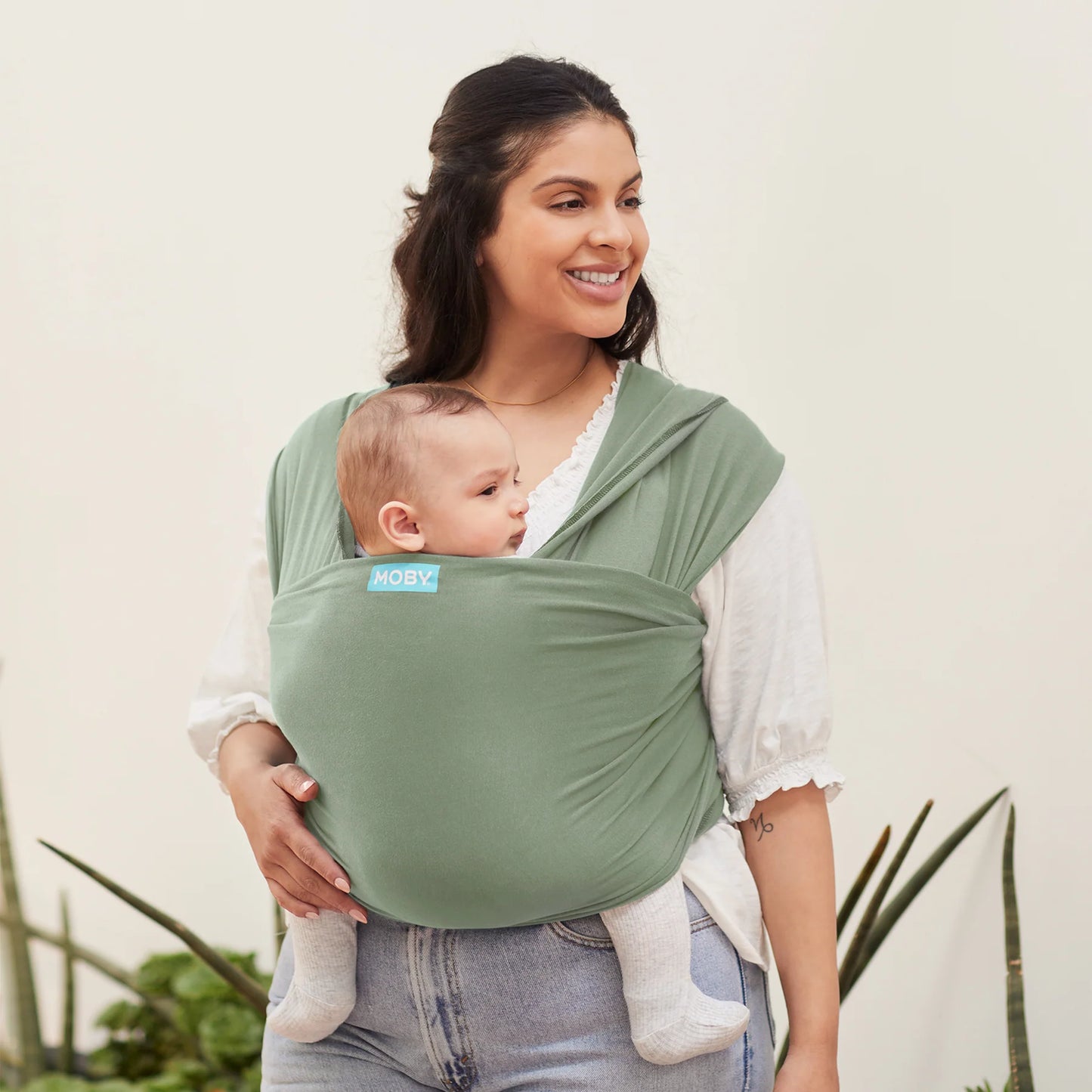 Moby Classic Wrap Baby Carrier - Pear
