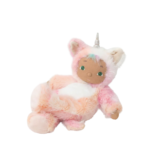 Olli Ella Dinkum Doll Cozy Day Dinkum - Kitticorn Pompom