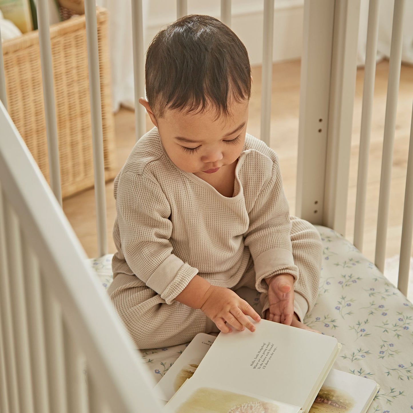 CuddleCo Clara Cashmere Mini Cot Bed