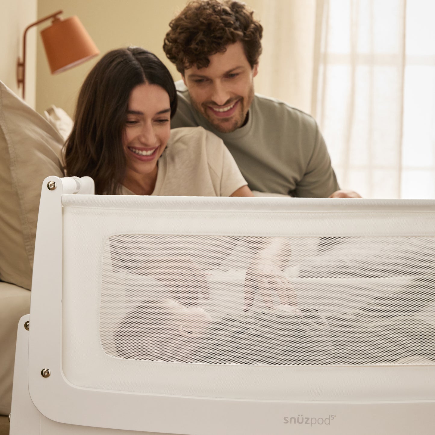 Snüz SnuzPod5 Bedside Crib - White