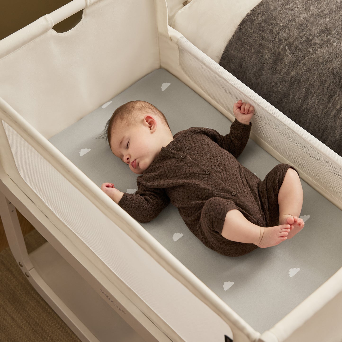 Snüz SnuzPod5 Bedside Crib - White