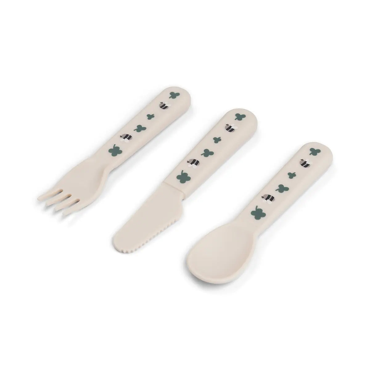 Done By Deer Foodie Cutlery Set - Tiny Farm Sand
