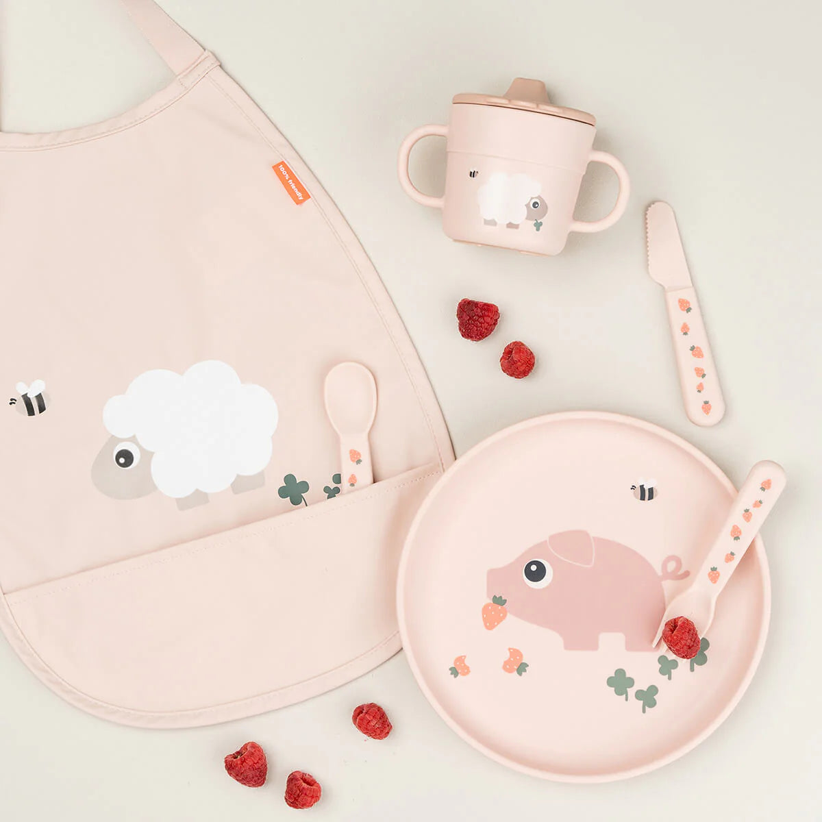 Done By Deer Foodie Plate - Tiny Farm Powder