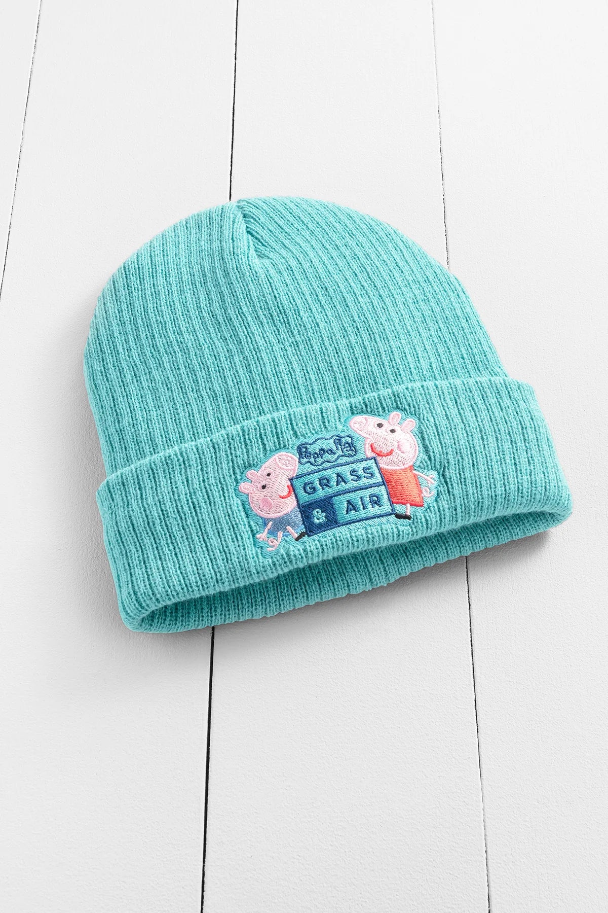 Grass & Air x Peppa Pig Beanie Hat Blue