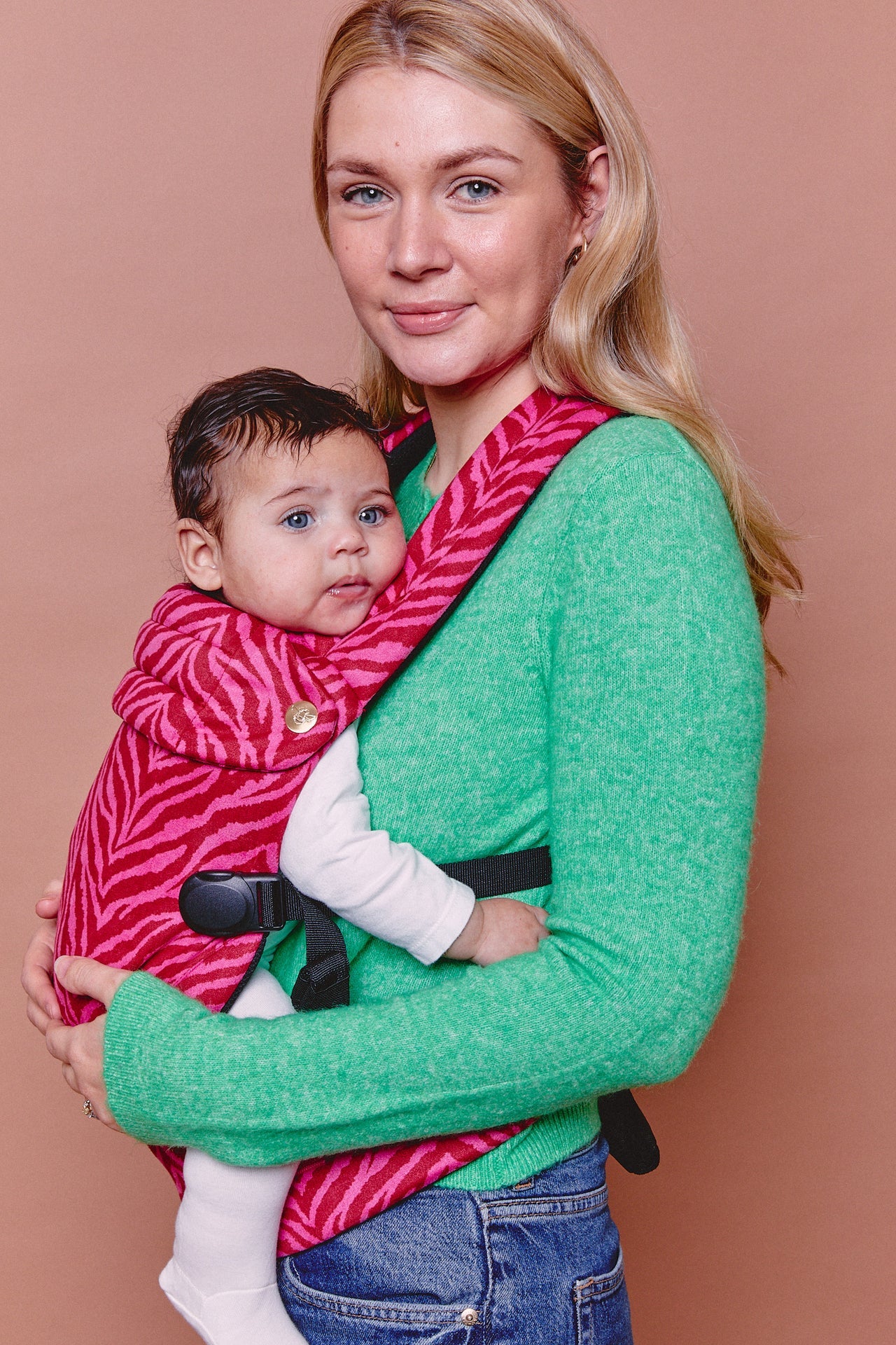 Bizzi Growin Nomad Air Baby Carrier - Flaming Zebrano