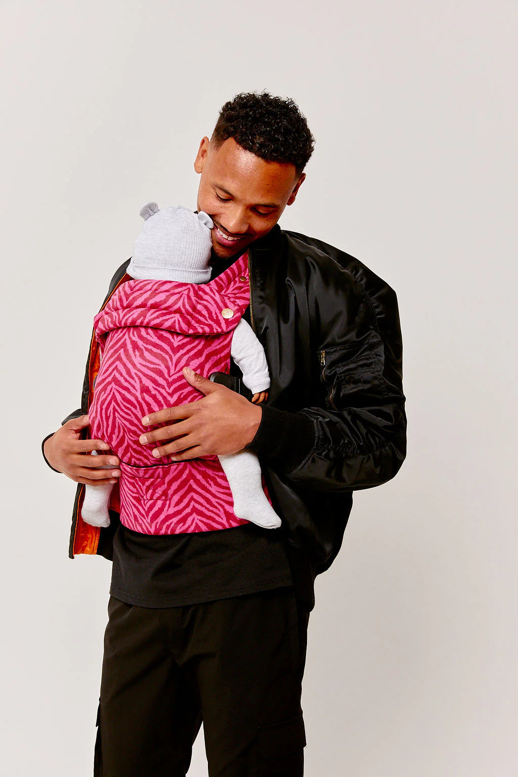 Bizzi Growin Nomad Air Baby Carrier - Flaming Zebrano