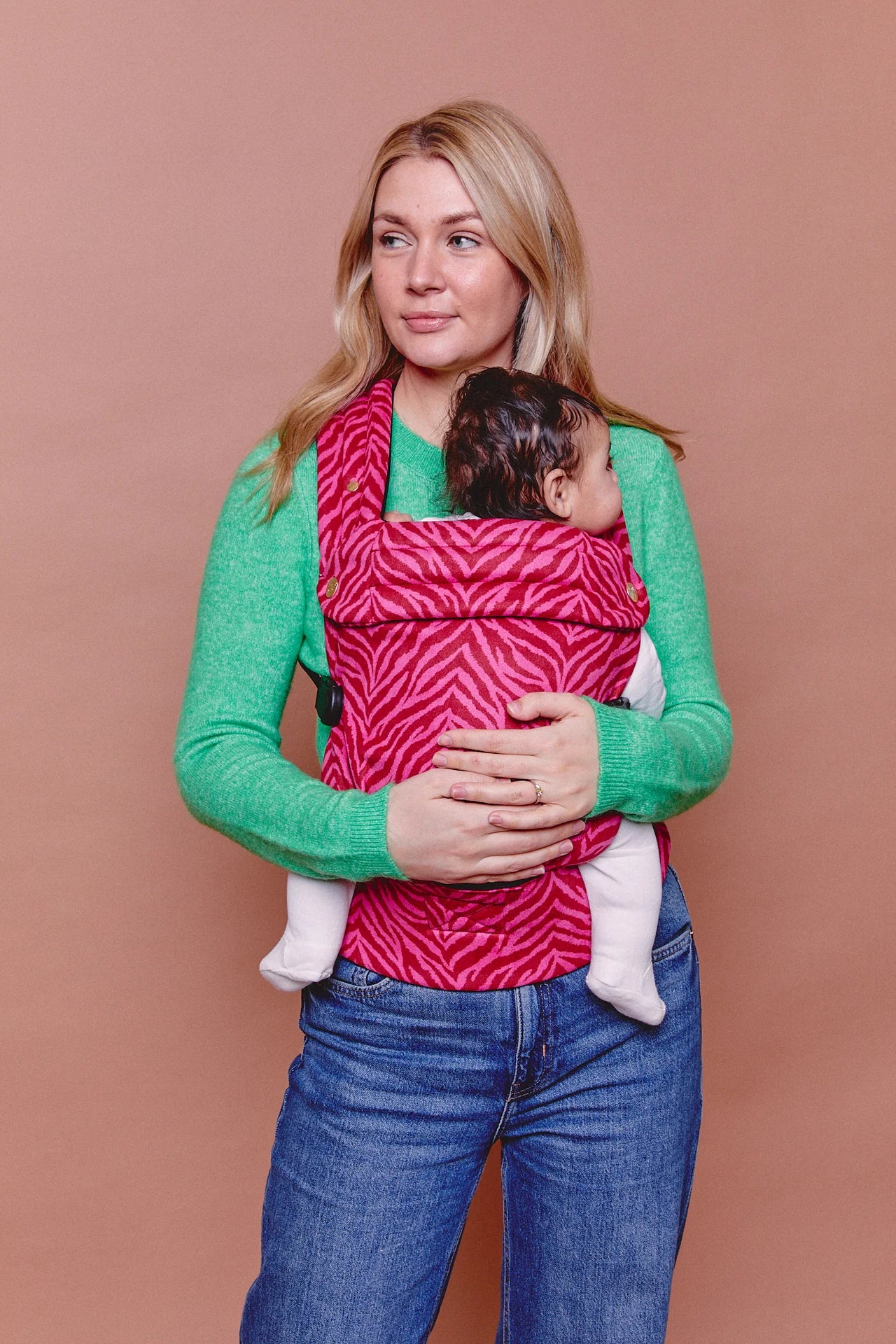 Bizzi Growin Nomad Air Baby Carrier - Flaming Zebrano