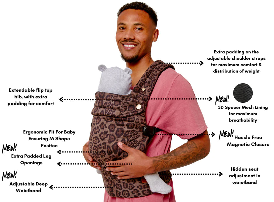 Bizzi Growin Nomad Air Baby Carrier - Jaguar