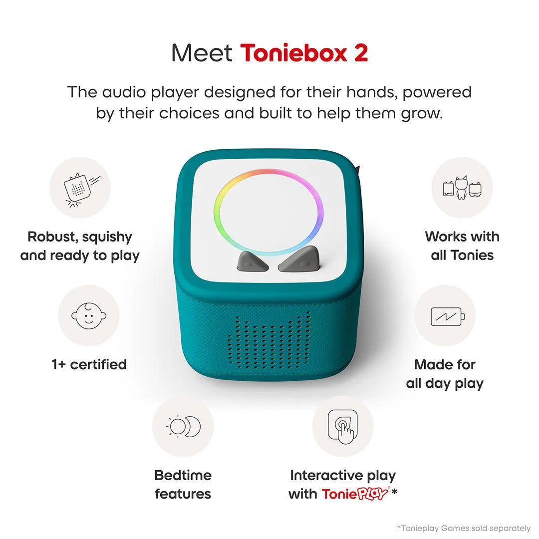 Tonies - Toniebox 2 Starter Set - Tropical Teal