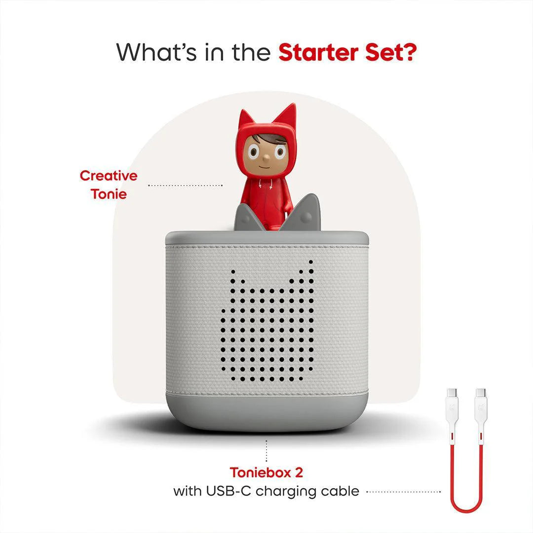 Tonies - Toniebox 2 Starter Set - Moon Grey