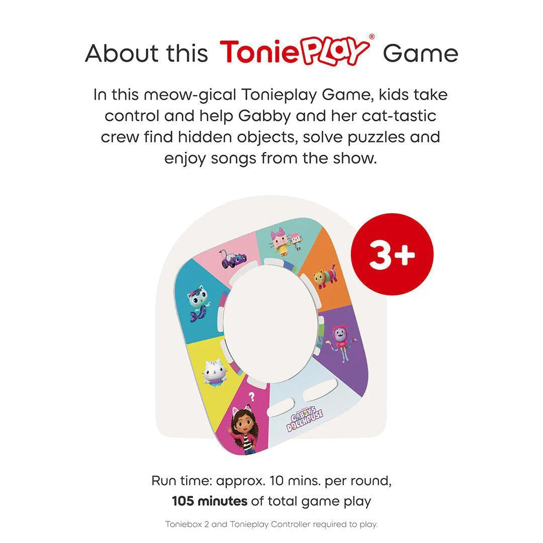 Tonies - Tonieplay Gabby’s Dollhouse: Gabby’s Cat-tastic Scavenger Hunt