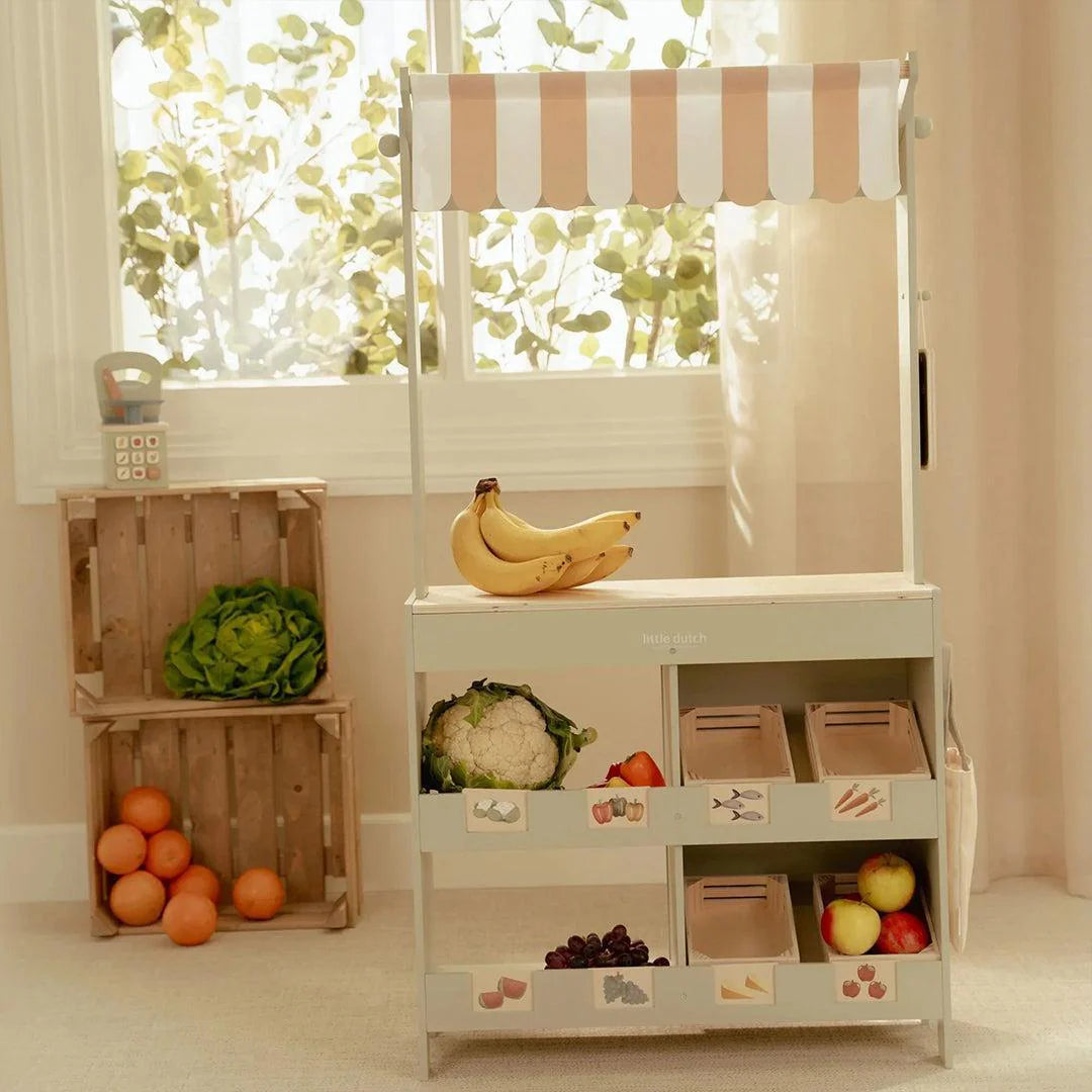 Little Dutch Wooden Market Stall
