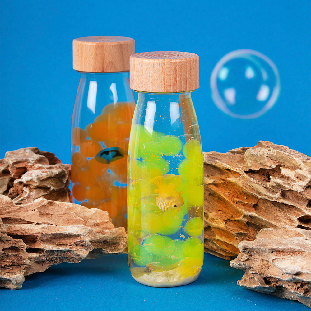 Petit Boum Sensory Bottle Sound - Pufferfish