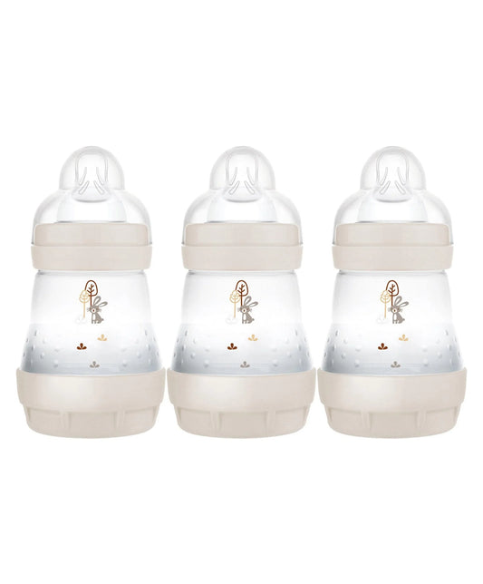 MAM Easy Start Anti-Colic Self Sterilising Baby Bottle 160ml - 3 Pack
